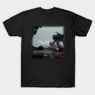 Exoskeleton Robot Mech Artwork T-Shirt